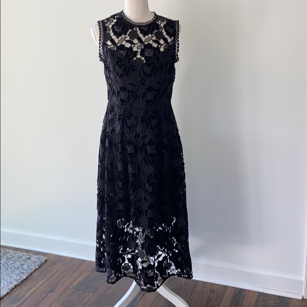 NWT Shoshanna formal black dress.